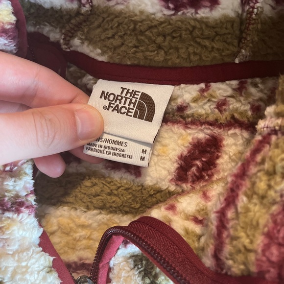 North Face Size M Fair Isle Fleece Campshire Hoodie Jacket Coat NWT $160 - Picture 2 of 12